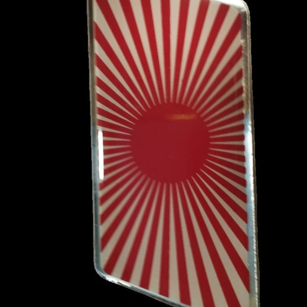 Autotmotive Car Bike JDM Sun Japan Rising Flag Color Fashionable Accessories Emblem Badge Decal Sticker