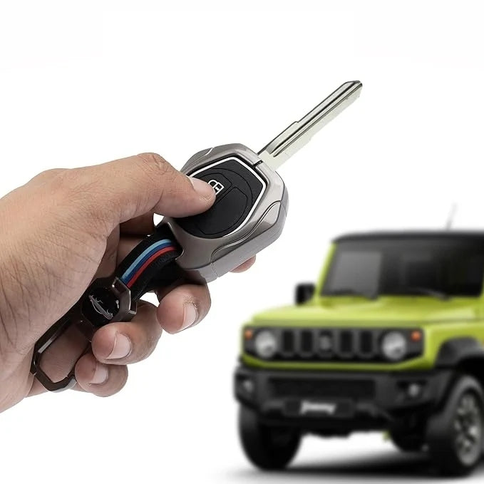 Car Metal Key Cover For Suzuki Grand Vitara, Brezza, Baleno, Swift, Fronx, XL6, Jimny, Ciaz, Dzire, Ertiga