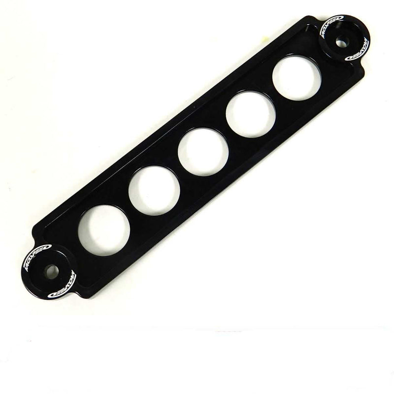 UNIVERSAL BLACK BILLET ALUMINIUM BATTERY TIE DOWN BIG BRACKET FOR CAR