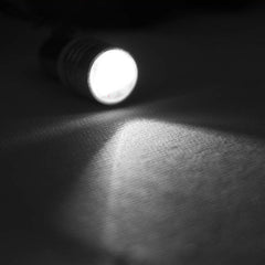 1pc BA9S White 2 SMD LED Parking Light 1W Super Bright Car Interior License Plate Wedge Dome Trunk Dashboard Bulb for Car Bike and Motorcycle