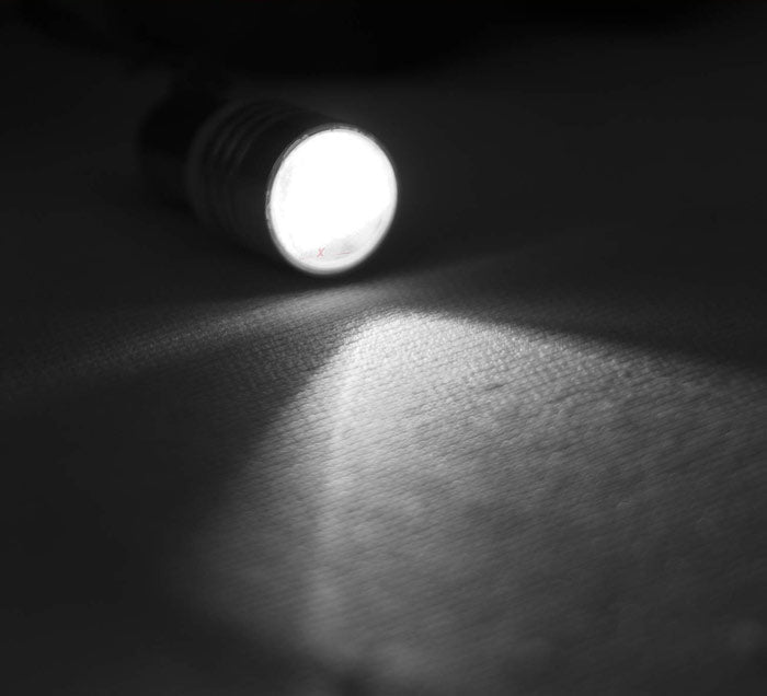 1pc BA9S White 2 SMD LED Parking Light 1W Super Bright Car Interior License Plate Wedge Dome Trunk Dashboard Bulb for Car Bike and Motorcycle