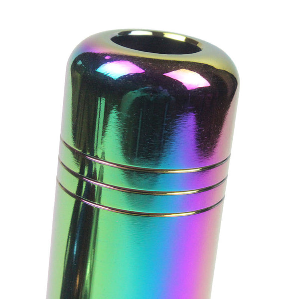 Black Aluminum alloy Car Handbrake Paillette E-Brake Handle Decoration Cover