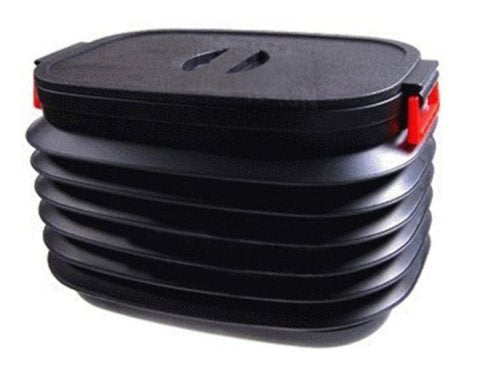 18 Liter Retractable Bucket Collapsible Pail Storage Container Car /Outdoor Camp Use (With Lid)