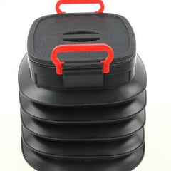 18 Liter Retractable Bucket Collapsible Pail Storage Container Car /Outdoor Camp Use (With Lid)