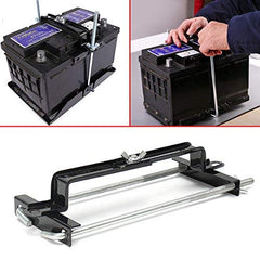 Battery Retaining Holding Clamp Bracket Bolt Tie Hold Down Kit For Car