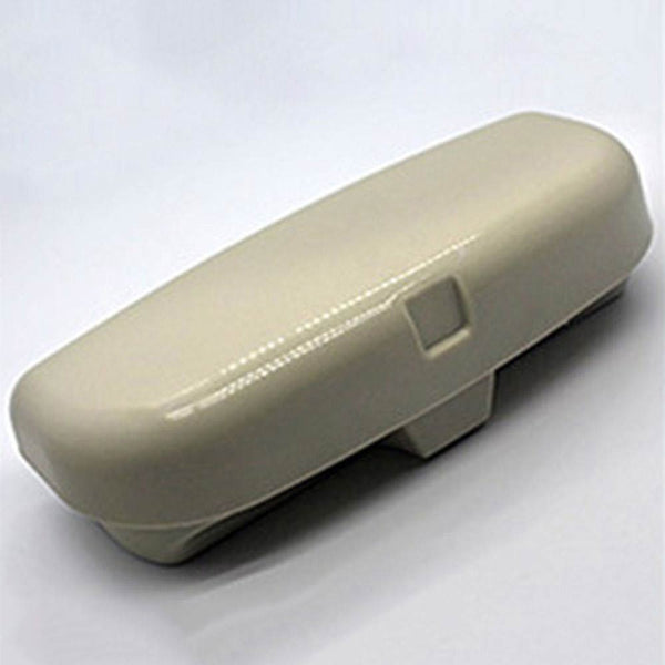 Car Front Driver Side Sunglasses Storage Box / Eyeglass Case Clip Type (Black Color)