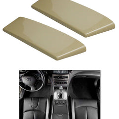 2pcs Catch Caddy Car Seat Catcher, Car Organizer Beige Color