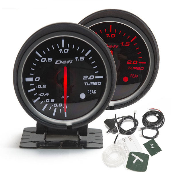 BF 60mm Boost Gauge High Quality Turbo Gauge with Red & White Light