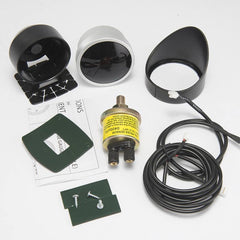 BF 60mm Oil Pressure Gauge High Quality Gauge with Red & White Light