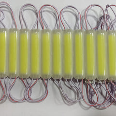 10pcs White Big Tube LED Module String with COB 2W LED DC12V 100LM Light Waterproof IP65 with Adhesive Tape