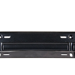 Black-Carbon Fiber Adjustable Rotating Number Plate Auto License Plates Frame Holder