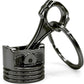 Internal Combustion Auto Engine Piston Car Pendant Alloy Keychain Key Ring