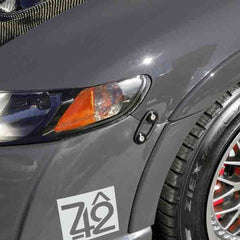 Black Finish JDM Quick Release Fasteners For Car Bumpers Trunk Fender Hatch Lids Kit.