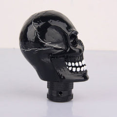 Car Universal Evil Skull Gear Sifter Lever Knob Wicked Carved Black