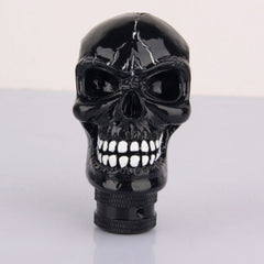 Car Universal Evil Skull Gear Sifter Lever Knob Wicked Carved Black