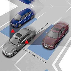 BLIND SPOT ROUND WIDE ANGLE ADJUSTABLE CONVEX REAR VIEW MIRROR - PACK OF 2