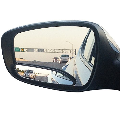 2Pcs Universal Car Auto 360 Wide Angle Convex Rear Side View Blind Spot Mirror