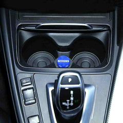 Blue Nitrous Aluminum Car Cigarette Lighter Plug Replacement Push Button Fits Most Automotive Vehicles