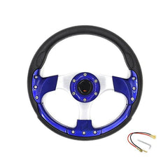 Blue Round Car 