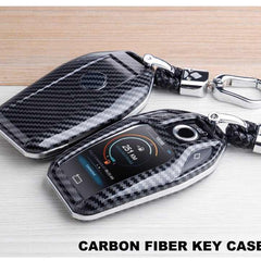 BMW LCD Display ABS Key Cover Case With Keychain
