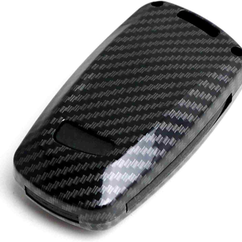 BMW Smart Key 4 Button ABS+Silicone Car Key Cover Case With Keychain For X4, X3, 5 Series, 6 Series, 3 Series, 7 Series