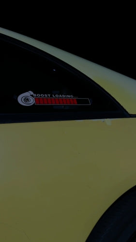 BOOST LOADING JDM Glow Panel Electric Marker Lamp LED Light Sticker Flashing