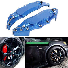 Blue Style Disc Brake Caliper Covers Kit Universal