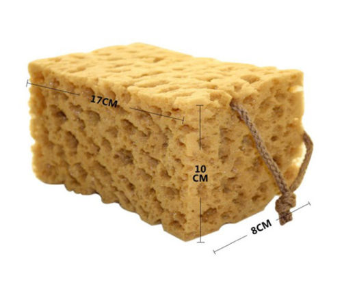 Brown Honeycomb Type Big Macroporous Car Coral Cleaning Washing Sponge Wash