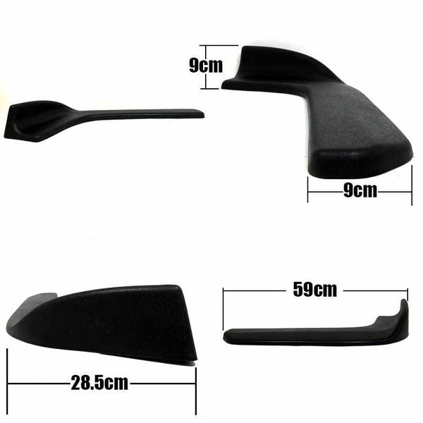 BUMPER BODY KIT SPLITTERS FLEX CANARDS FLIPPERS VALANCE SPOILER LIP (502)