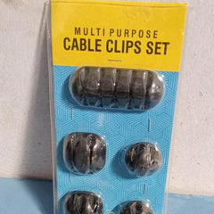 CABLE CLIPS MULTI PURPOSE CABLE ORGANIZER , WIRE HOLDER FOR DESK AND TABLE USE
