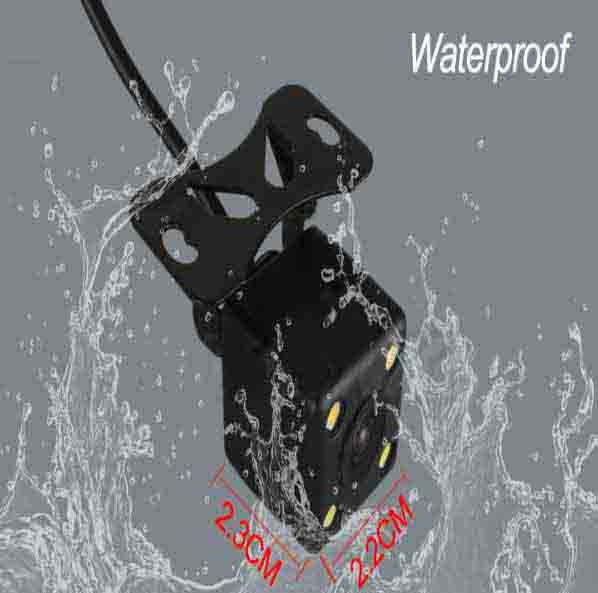 4LED CCD Night Vision Car Rear View Backup Reverse Parking Number Plate Camera 110Wide-angle