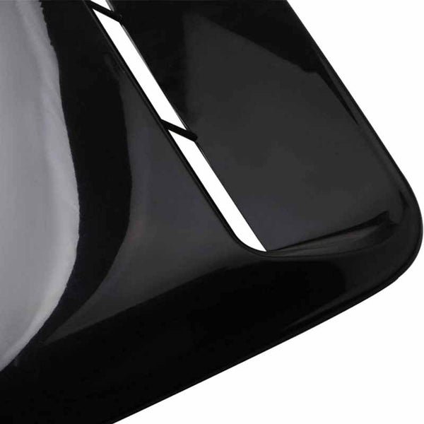 Car Air Intakes Black Car Hood Vent Universal DIY Decoration Large ABS Air Scoop Outlet Flow Intake Hood Vent Cover
