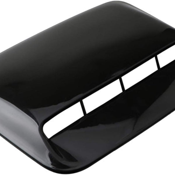 Car Air Intakes Black Car Hood Vent Universal DIY Decoration Large ABS Air Scoop Outlet Flow Intake Hood Vent Cover