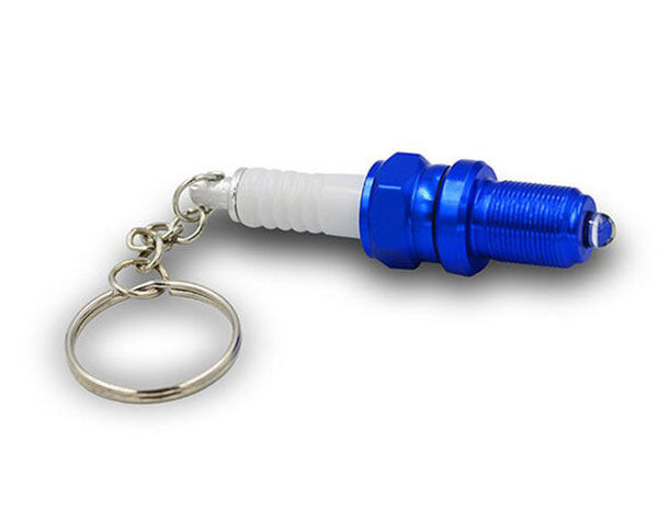 Car and Bike Racing Metal Keychain Engine Spark Plug Assembly Keyring