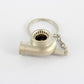 Car and Bike Racing Metal Turbo Charger Bearing Spinning Turbine Keychain