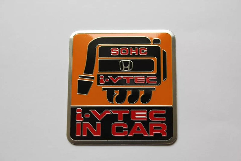 Car Autotmotive Exterior Accessories Honda i-VTEC Trunk Side Rear Metal Emblem Badge Decal Sticker