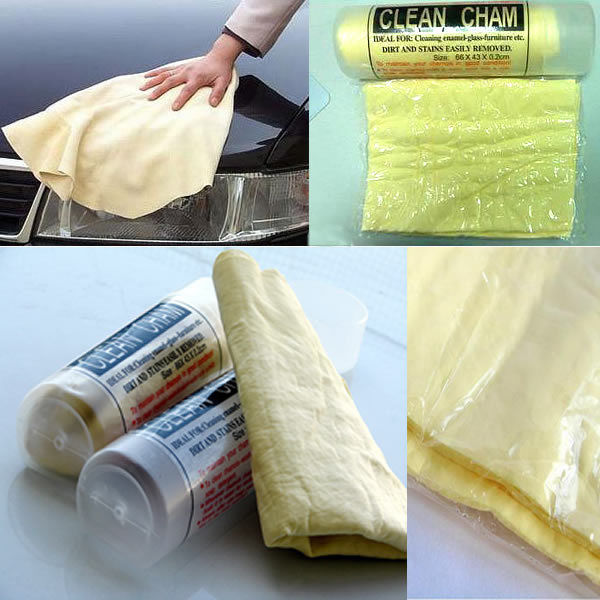 Car Big Chamois Cleaning Cloth For Cars, Home Use and Bike.