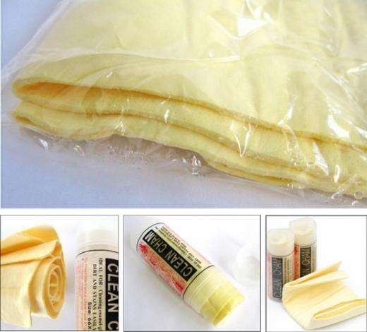 Car Big Chamois Cleaning Cloth For Cars, Home Use and Bike.