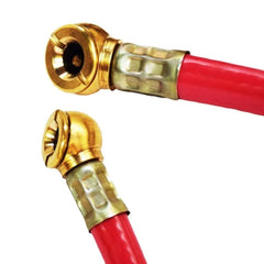 CAR BIKE TIRE REPAIR TOOL KIT HEAVY DUTY TIRE INFLATOR GAUGE AIR COMPRESSOR