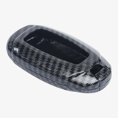 Car Carbon Black 4 Button Hard Shell Key Fob Cover for Hyundai Verna 2020 Smart Key Fob