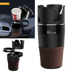Car Cup Holder,Multi-Functional 5 in 1 Drink Holders 360Rotatable Vehicle Organizer for Sunglasses Drink Phone and Items Storage