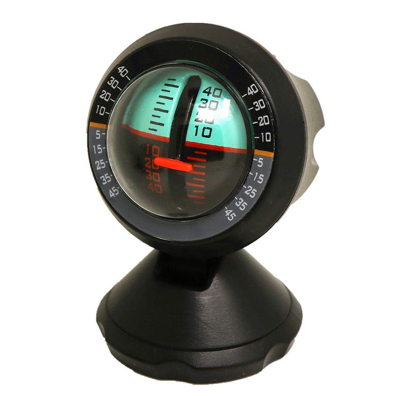 Car Dashboard Inclinometer Universal Slope Measure Tool Vehicle Compass