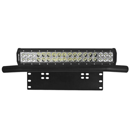 Car Front Bumper License Plate Mount Bracket Holder for Off-Road LED Light Bar