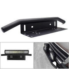 Car Front Bumper License Plate Mount Bracket Holder for Off-Road LED Light Bar