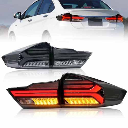 Car Honda City (2014-2019) Lambo Style LED Tail Lights
