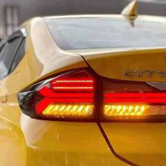 Car Honda City (2014-2019) Lambo Style LED Tail Lights