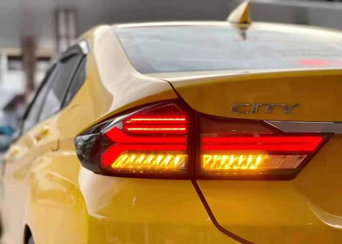 Car Honda City (2014-2019) Lambo Style LED Tail Lights