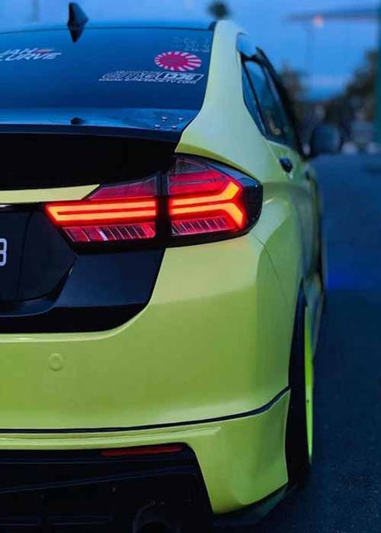 Car Honda City (2014-2019) Lambo Style LED Tail Lights