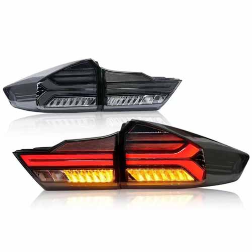 Car Honda City (2014-2019) Lambo Style LED Tail Lights