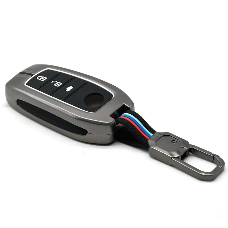 Car Metal Key Cover for Fortuner, Invicto, Innova Hycross